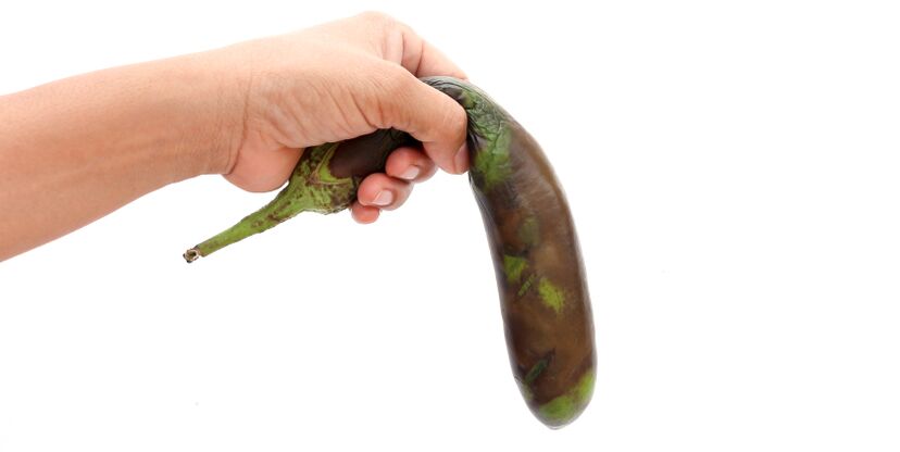 les légumes pâteux symbolisent un aliment dangereux pour la puissance