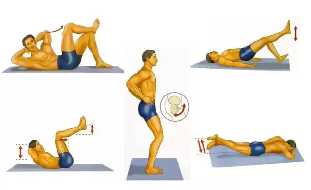 Une série d'exercices physiques pour augmenter la puissance chez les hommes