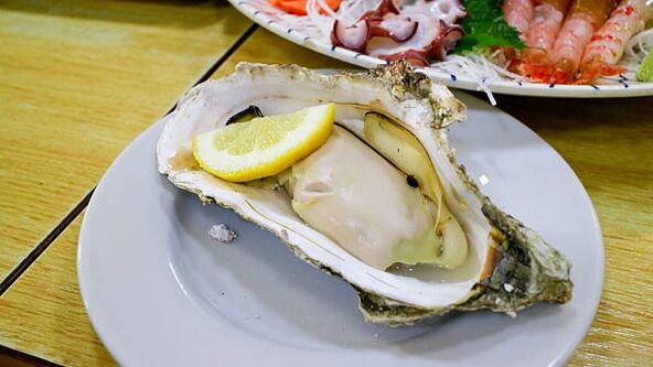 Fruits de mer pour le potentiel
