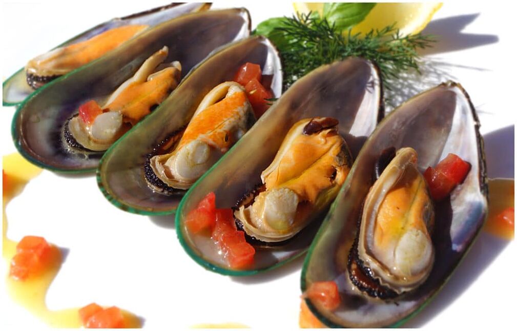 Les fruits de mer sont un puissant aphrodisiaque pour les hommes