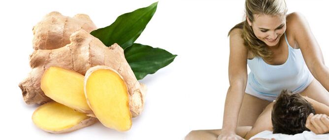 Avantages de la racine de gingembre pour le potentiel des hommes